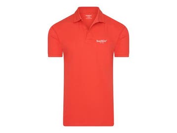 Veiling - Ballin Est. 2013 Basic Polo - Rood - 3XL, Kleding | Heren, T-shirts, Nieuw
