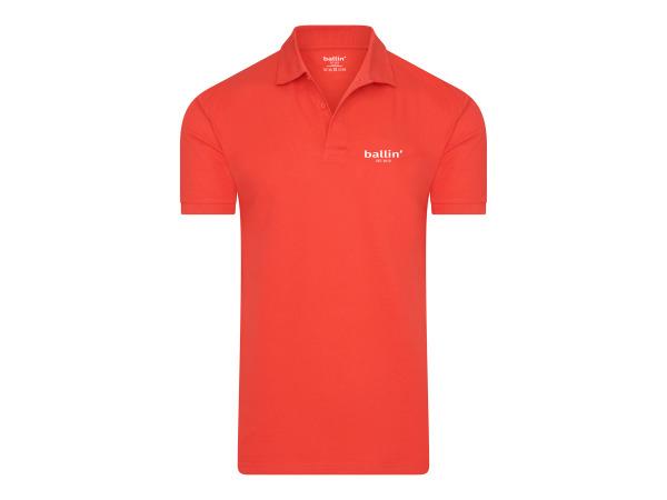 Veiling - Ballin Est. 2013 Basic Polo - Rood - 3XL, Kleding | Heren, T-shirts
