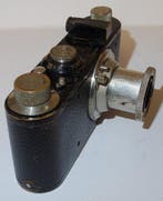 Leica I model C - black nickel - very original - 1931 - with, Verzamelen