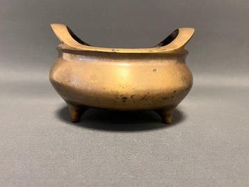 encensoir - Bronze - Chine - Dynastie Qing (1644–1911), Antiquités & Art