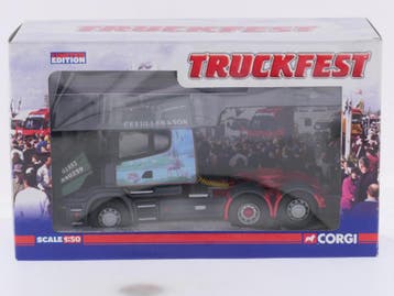 Schaal 1:50 Corgi NEW OLD STOCK CC12817 Scania T Cab trek..., Ophalen of Verzenden, Nieuw, Corgi