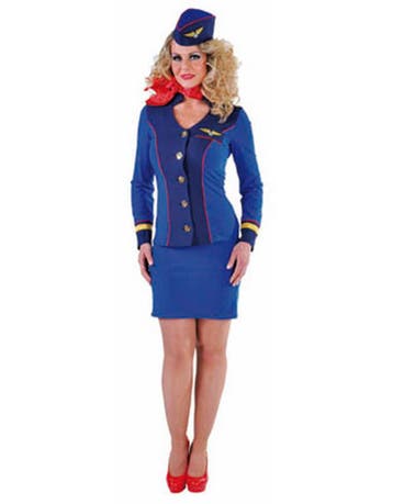 Stewardess sky blue, Ophalen of Verzenden, Nieuw