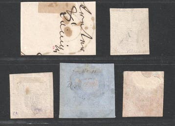 Hannover 1856 - HANNOVER 8-12, édition 1856/57, complète,