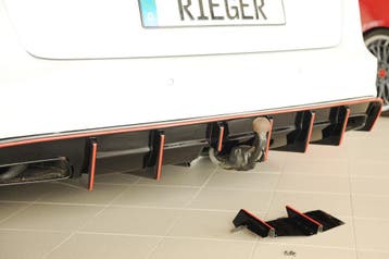 Aggressive Diffuser V.3 voor Audi S6 C7.5 Facelift | S line, Ophalen of Verzenden