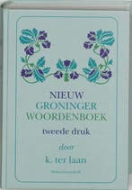 Nieuw Groninger woordenboek 9789062431052 K. ter Laan, Livres, Dictionnaires, Verzenden, K. ter Laan