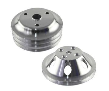 Chevrolet small block long water pump pulley kit, Ophalen of Verzenden