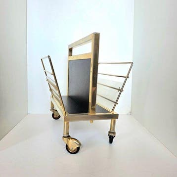 Porte-revues - Laiton, plexiglas