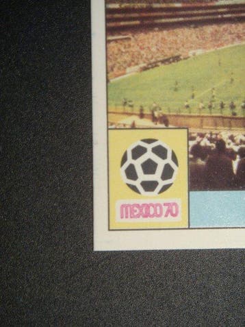 1970 Panini Mexico 70 Estadio Azteca Originalausgabe - 1