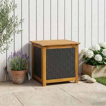 vidaXL Tuinopslagdoos 185 L Massief Acacia Hout 60 x 50 x 56, Tuin en Terras, Verzenden, Nieuw