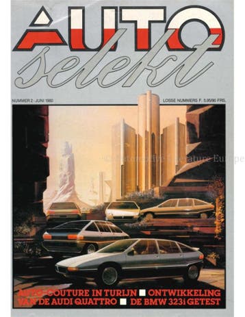 1980 AUTO SELEKT MAGAZINE 2 NEDERLANDS, Ophalen of Verzenden, Nieuw