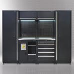 Datona Werkplaatsinrichting PREMIUM met RVS werkblad 250 cm, Ophalen of Verzenden, Nieuw