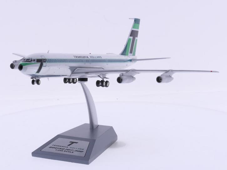 Schaal 1:200 Inflight200 LHSV2707P Boeing 707-300 Transav..., Hobby en Vrije tijd, Modelbouw | Vliegtuigen en Helikopters, Zo goed als nieuw