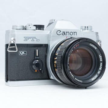 Canon FTb QL + FD 1,4/50mm S.S.C. | Analoge camera