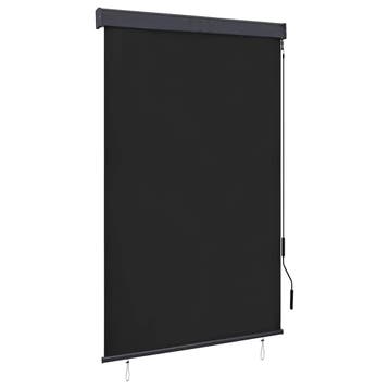 vidaXL Rolgordijn voor buiten 120x250 cm antraciet, Verzenden