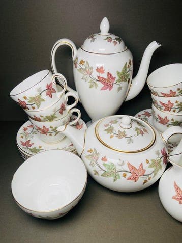 Wedgwood - Service à thé (23) - Ivy House - Porcelaine