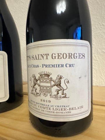 2019 Domaine du Comte Liger-Belair Aux Cras - Bourgogne,, Nieuw