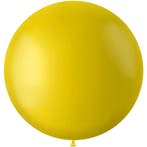 Gele Ballon Tuscan Yellow 80cm, Verzenden, Nieuw