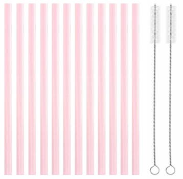 Fako Bijoux - Siliconen Rietjes Pastel -  12 Herbruikbare, Verzenden
