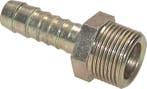 G 1/4 Male x 9mm Acier galvanisé Barbe de tuyau 25 Bar [2, Verzenden