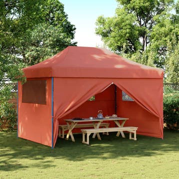 vidaXL Partytent inklapbaar pop-up met 4 zijwanden, Verzenden, Nieuw