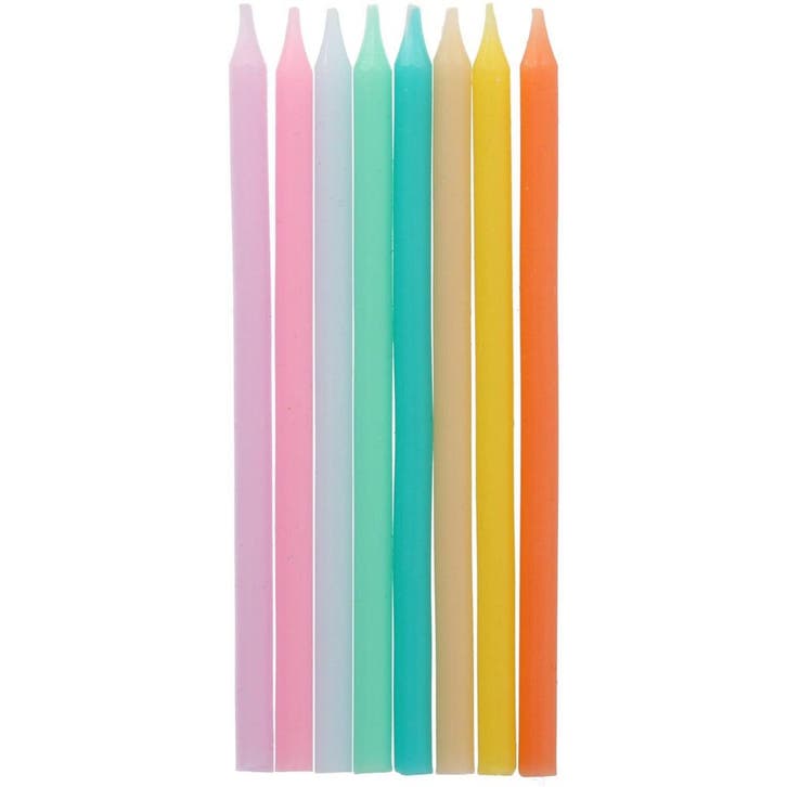 Kaarsen Pastel Meerkleurig 10cm, Hobby & Loisirs créatifs, Articles de fête, Envoi