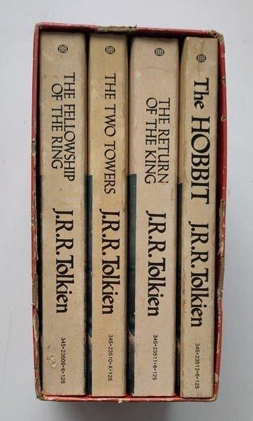 J.R.R. Tolkien - Ballantines  73 boxset The Lord of the