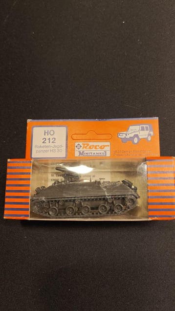 roco minitanks 212 - Raketen - Jagd - panzer HS 30, Verzenden, Overige typen