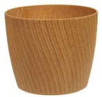Bloempot Bloemenvaas Mika Eco Natural Wood 13 cm, Huis en Inrichting, Nieuw
