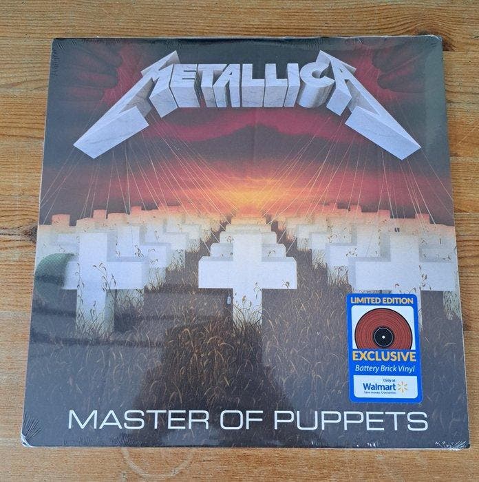 Metallica - Master Of Puppets Limited edition Exclusive, CD & DVD, Vinyles Singles