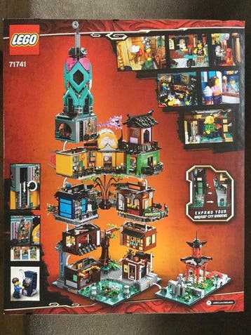 Lego Set - 71741 - Ninjago - ninjago city gardens, Nieuw