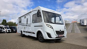 Etrusco I 7400 SB slechts 22090 km, hef- en twinbedden 70726, Caravans en Kamperen, Integraal, Ringverwarming, Fiat, 7 tot 8 meter