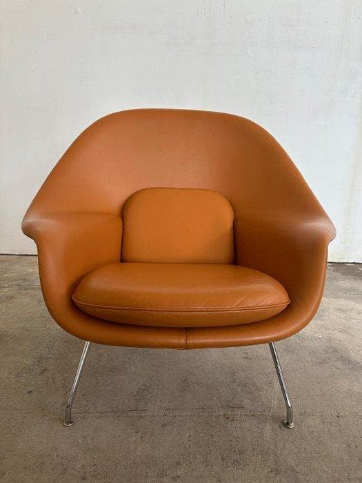 Knoll - Eero Saarinen - Fauteuil - Détente utérine - Acier,, Antiek en Kunst, Kunst | Designobjecten