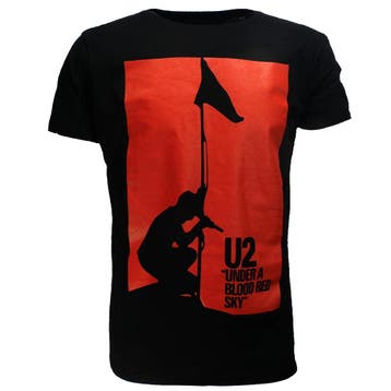 U2 Under A Blood Red Sky T-Shirt - Officiële Merchandise, Nieuw