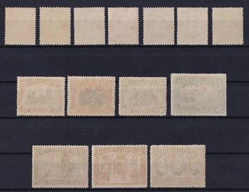 België 1918 - reeks Rode Kruis - OBP/COB 150/63, Gestempeld