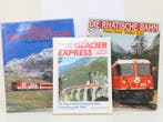 Set van 3 spoorwegenboeken Glacier Express St. Moritz - Z..., Boeken, Ophalen of Verzenden, Nieuw