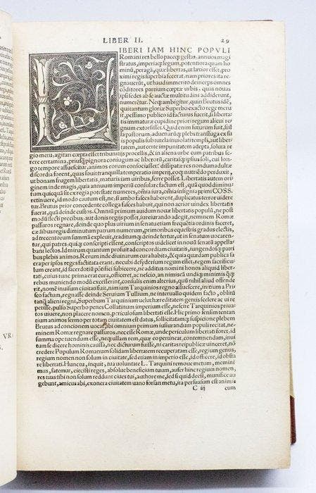 Tito Livio - [Post-Incunable] Codice Moguntin - 1518, Antiquités & Art, Antiquités | Livres & Manuscrits