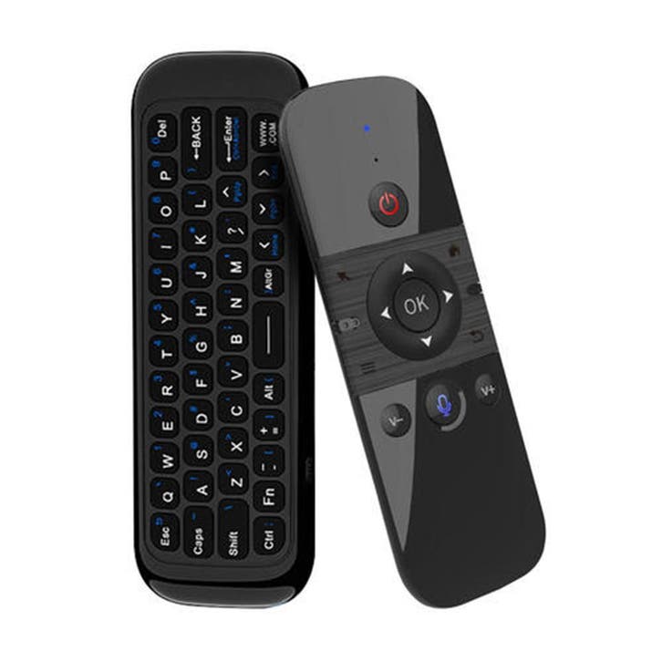 Retourdeal: M8 Air Mouse met Mini toetsenbord & Voice, Computers en Software, Toetsenborden, Ophalen of Verzenden