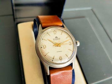 Bucherer - Classic Vintage Mechanical mens watch - Zonder, Nieuw