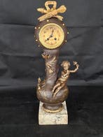 Horloges de table/bureau - En alliage, Laiton - 1850-1900