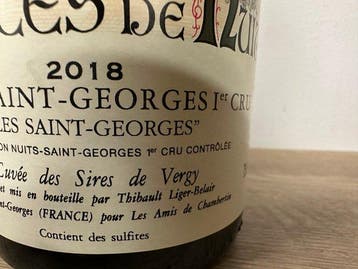 2018 Thibault Liger-Belair Les Saint-Georges Hospices de, Collections