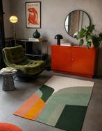 Nilo Kilim - Kelim - 160 cm - 100 cm - Handgemaakt Designer
