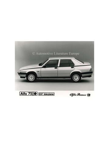 1987 ALFA ROMEO 75 QV V6 INIEZIONE PERSFOTO
