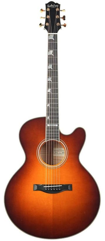 Santa Cruz FTC Flamed Maple German Spruce, Verzenden