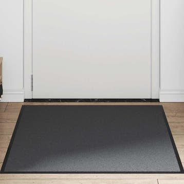 vidaXL Deurmat 90x150 cm antracietkleurig, Verzenden, Nieuw