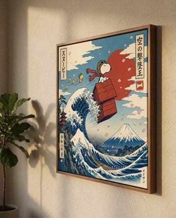MEDSAN - Flying Ace Snoopy () - UNIQUE WORK