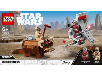 LEGO Star Wars : T-16 Skyhopper tegen Bantha Microfighters, Verzenden