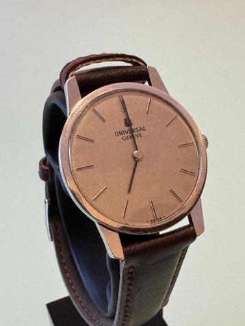Universal Genève - Slimline - Sans prix de réserve - 842 101, Handtassen en Accessoires, Horloges | Heren, Nieuw
