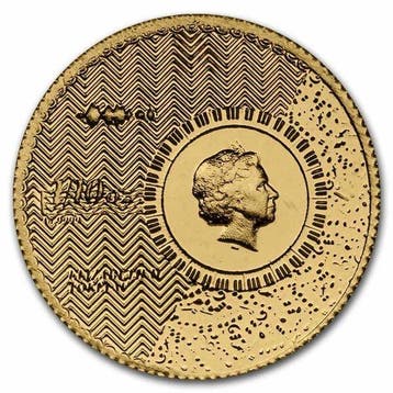 Tokelau. 10 Dollars 2021 1/10 oz Gold $10 NZD Tokelau Vivat, Postzegels en Munten