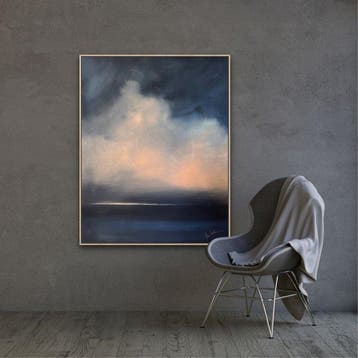 Anna Pavlenko (1984) - Meer Abstrakte Original Landschaft, Antiek en Kunst