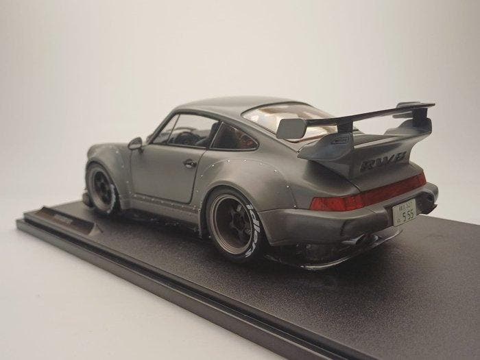 Solido 1:18 - Modelauto - Porsche 911 964 RWB Bodykit met, Hobby en Vrije tijd, Modelauto's | 1:5 tot 1:12